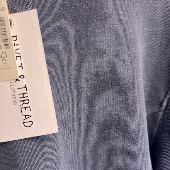 Madewell Rivet & Thread Logo Rib-Insert Sweatshirt - Picture 8 of 10